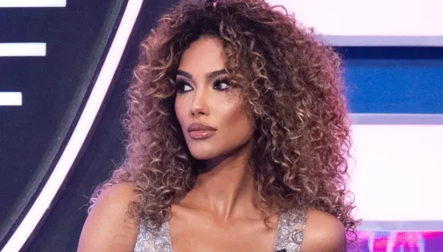 Samira Lui a La Ruota della Fortuna durante la puntata