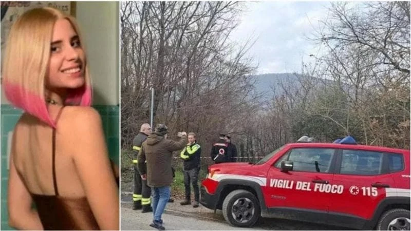 Zona boschiva di Teolo in cui è stato ritrovato il corpo di Annabella Martinelli