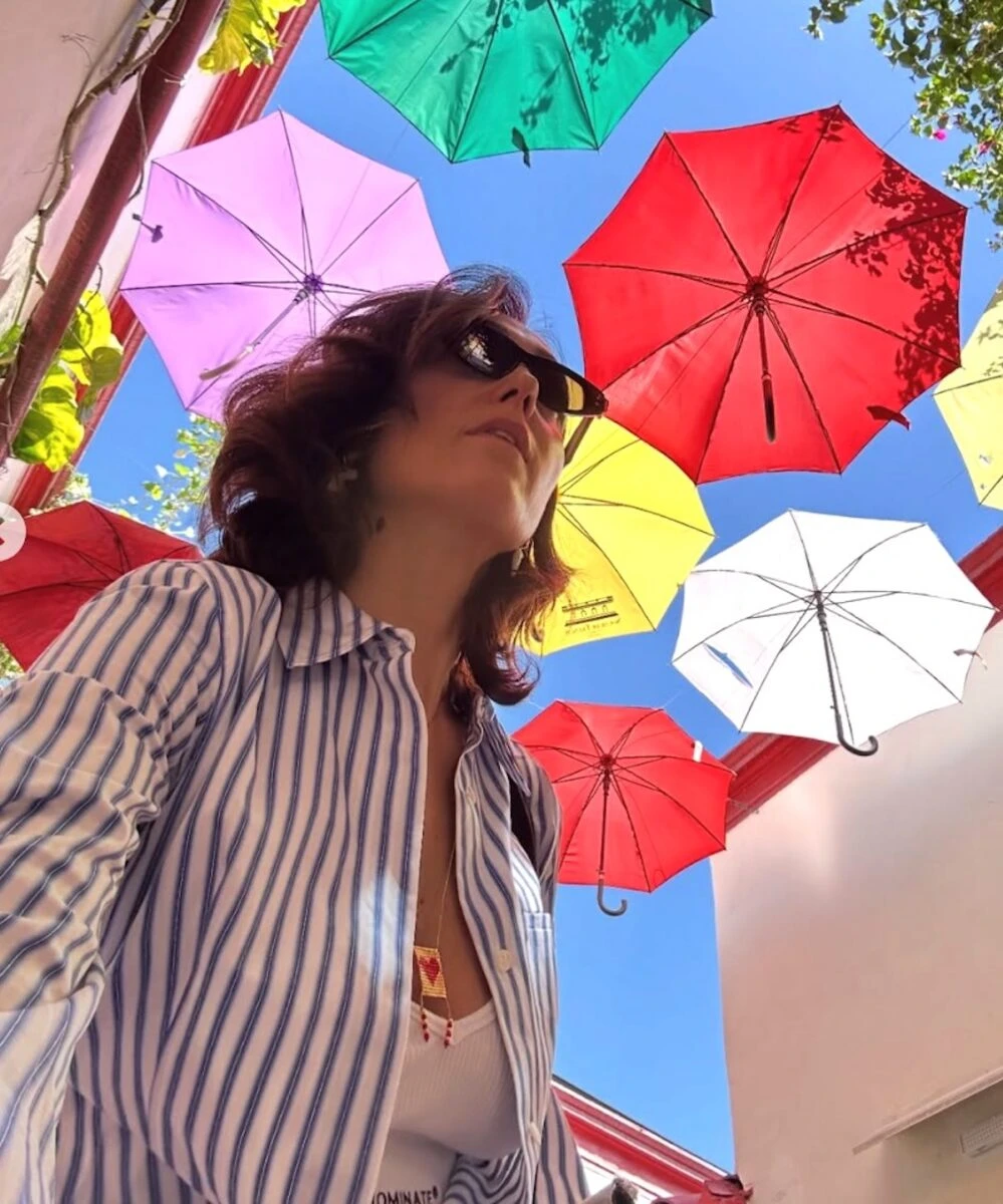 Guido Maria Brera durante il viaggio in Argentina