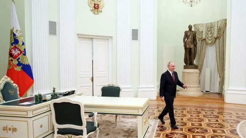 Il presidente ucraino Volodymyr Zelensky e il presidente statunitense Donald Trump a margine del Forum di Davos