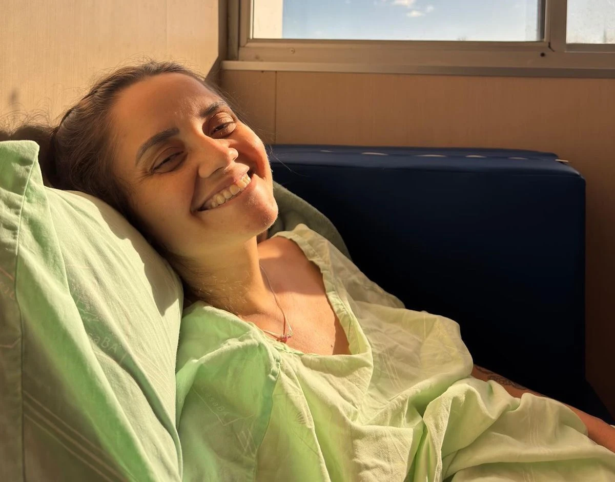 Immagine pubblicata dalla famiglia durante gli aggiornamenti sulle condizioni di salute