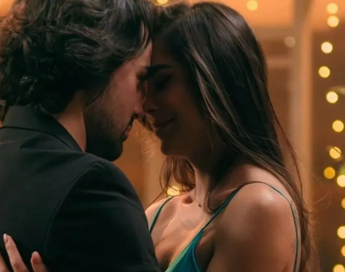 Nicola Botticini e Karen Norman insieme durante il programma