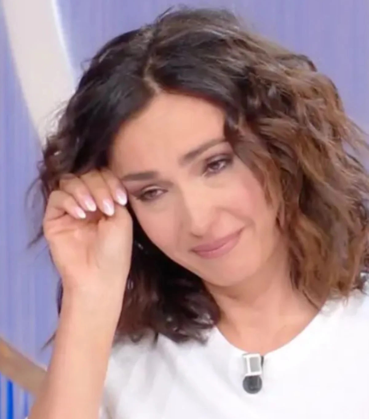 Caterina Balivo in studio durante La volta buona