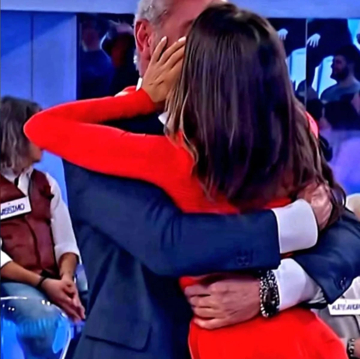 Maurizio Rocchi e Cristina durante il percorso a Uomini e Donne