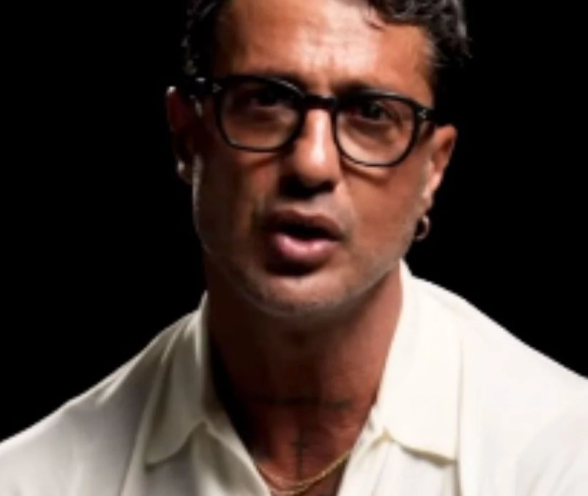 Fabrizio Corona durante un’apparizione pubblica