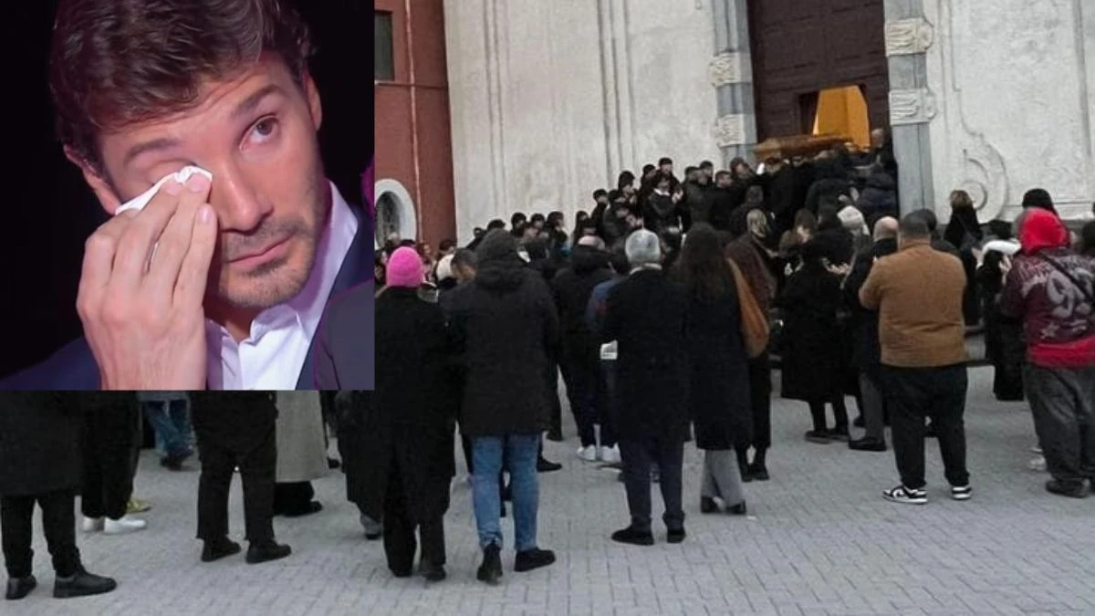 “Ora danza…”. Le lacrime di Stefano De Martino al funerale del papà: quelle parole, bellissime