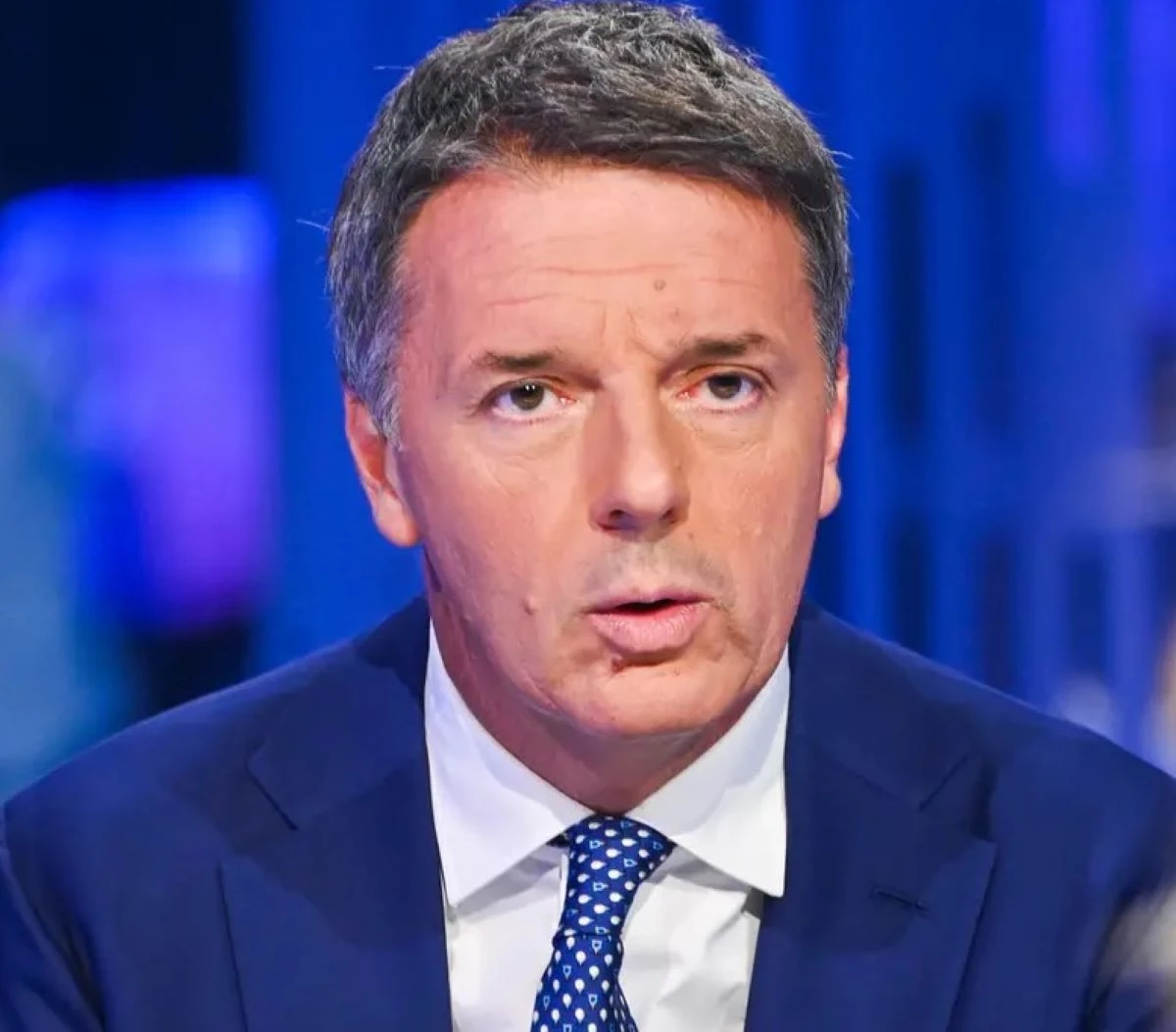 Matteo Renzi in primo piano