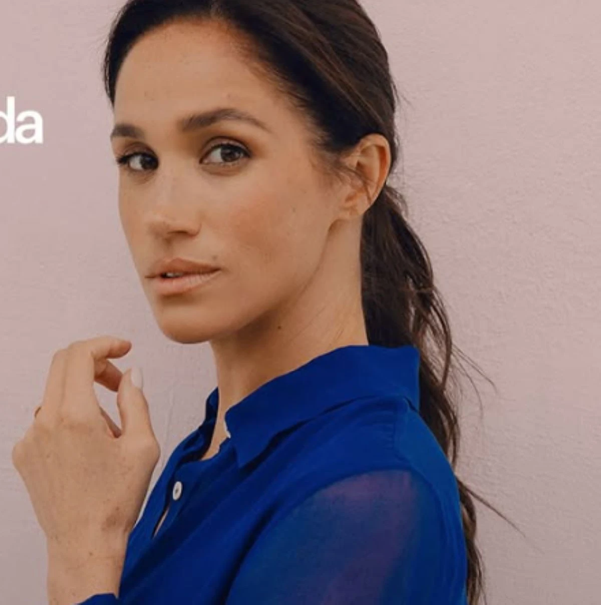 Meghan Markle in primo piano