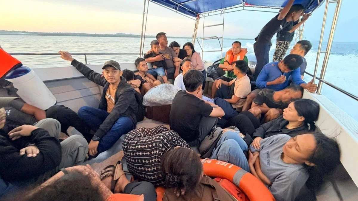 Soccorsi in mare dopo l’affondamento del traghetto Trisha Kerstin 3