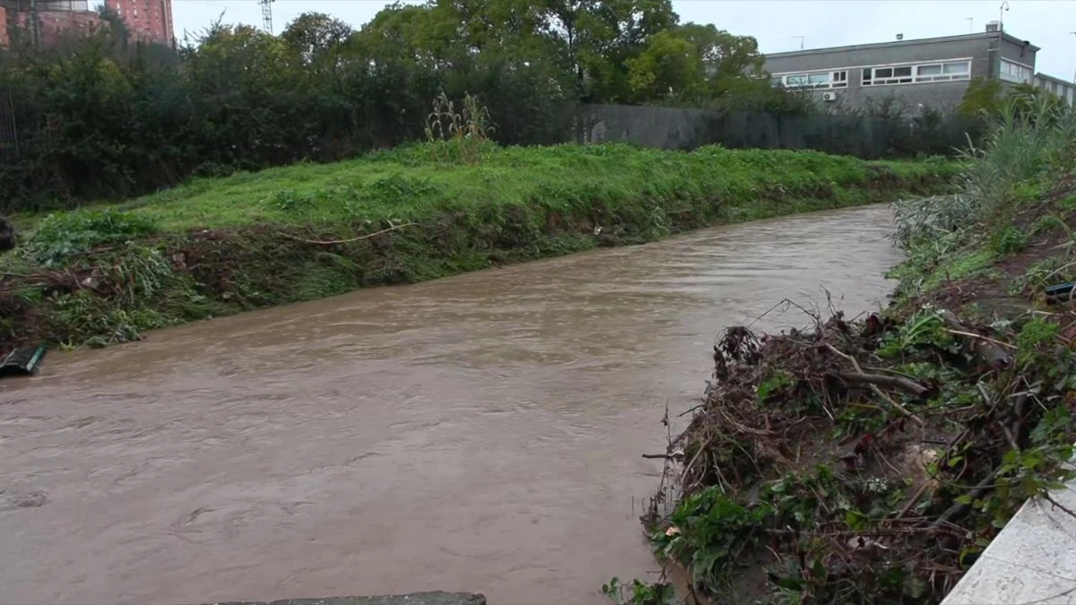 Esondazione del fosso di Settebagni a Roma