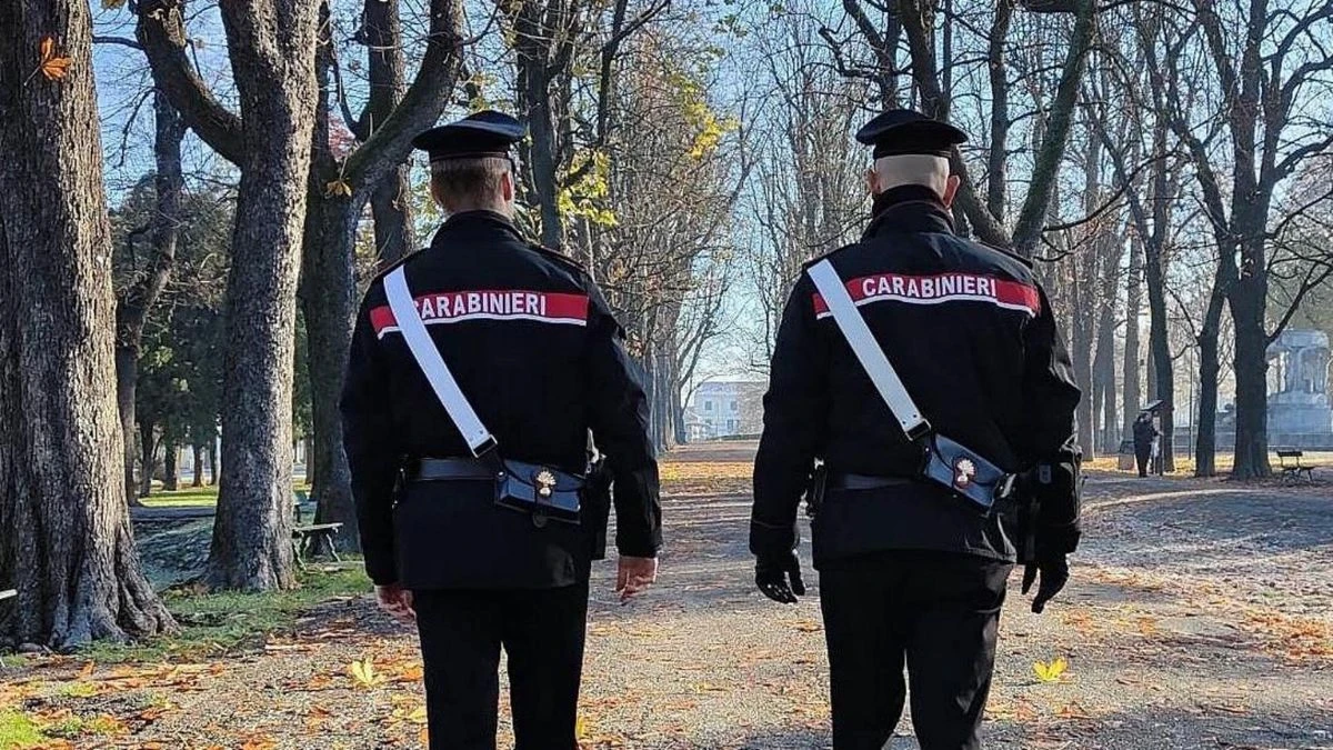 Accesso alla zona boschiva vicino alla centrale elettrica di Marginone