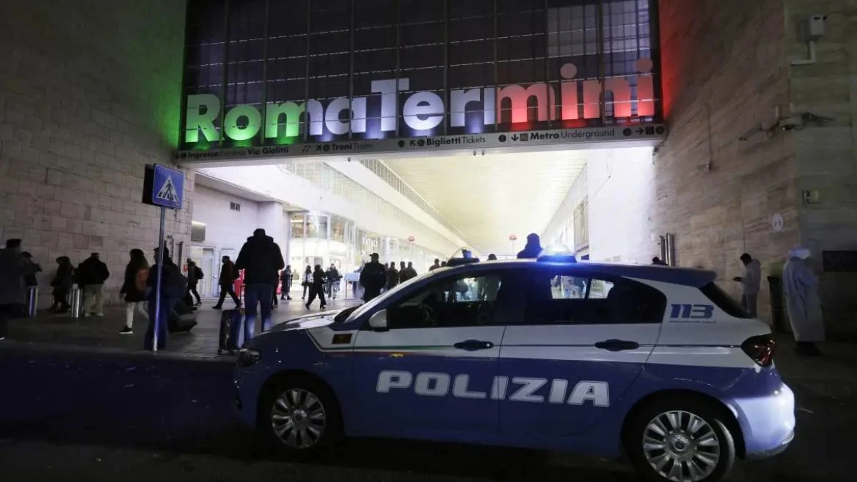 Ingresso della stazione Termini a Roma
