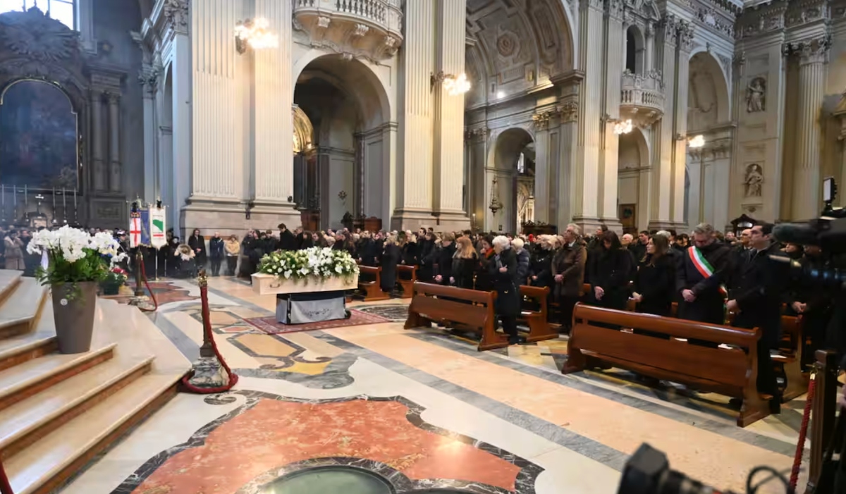 crans montana dramma ai funerali della vittima malore shock da Tvzap.it crans montana dramma ai funerali della vittima malore shock