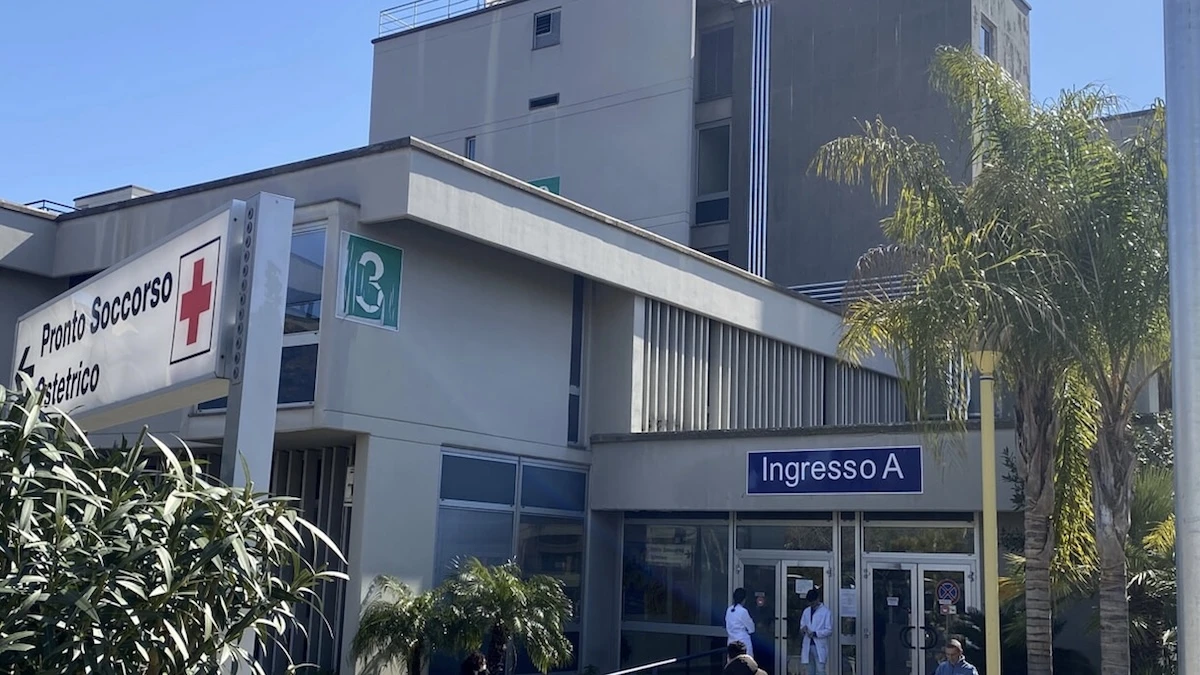 Ingresso del Policlinico di Catania