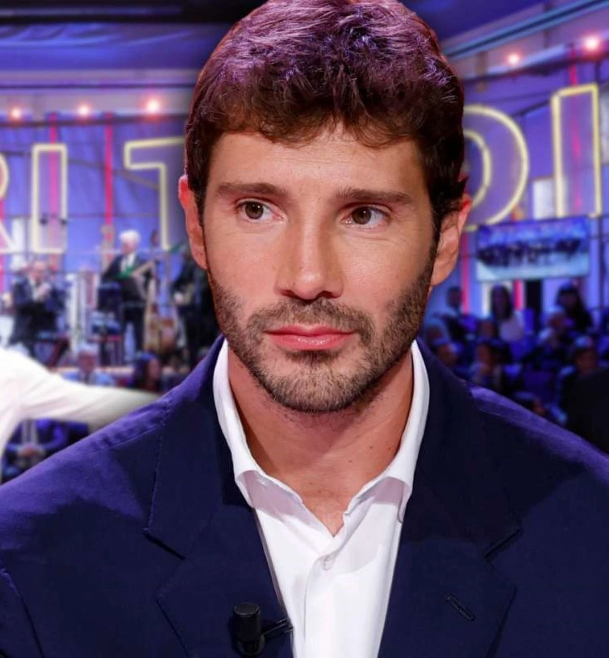 Stefano De Martino durante un evento pubblico