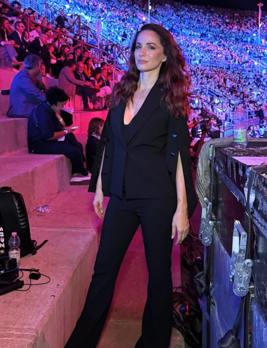 Andrea Delogu in primo piano