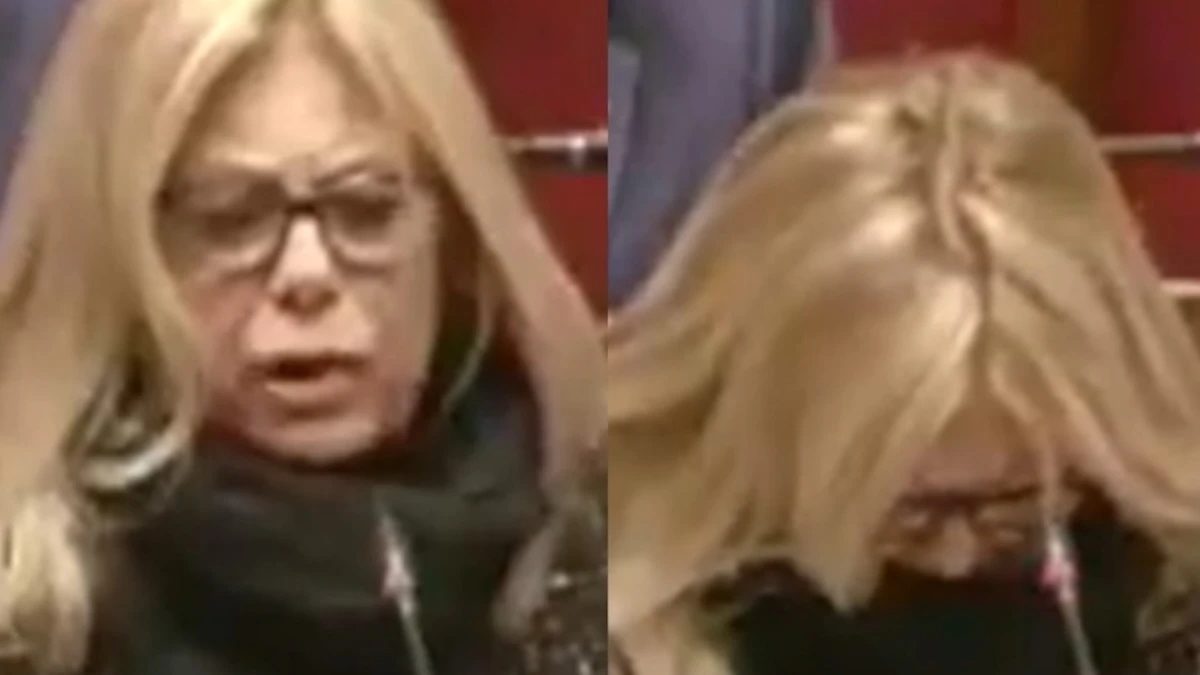 rita dalla chiesa crolla durante il discorso in parlamento cala il gelo video da Tvzap.it rita dalla chiesa crolla durante il discorso in parlamento cala il gelo video
