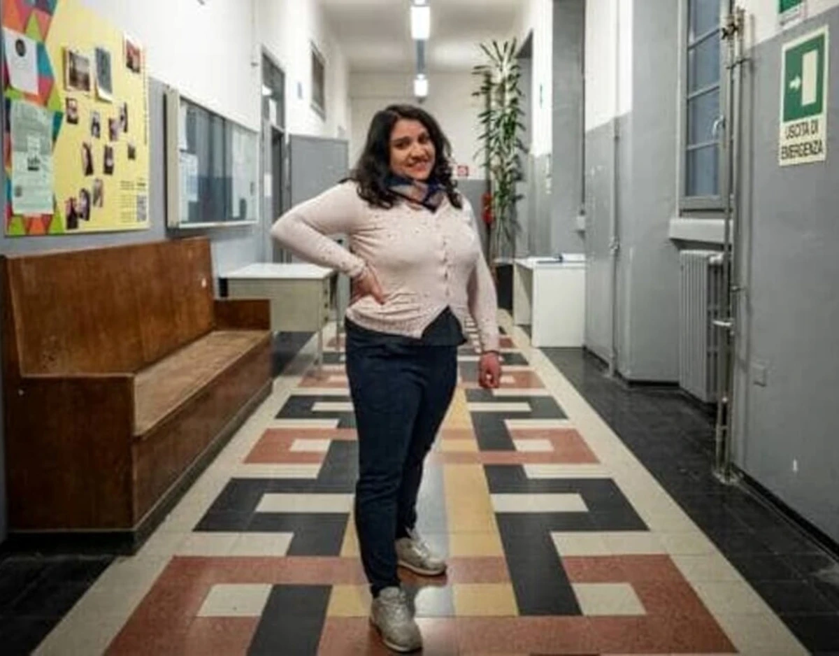 Immagine di archivio della collaboratrice scolastica Giuseppina Giugliano