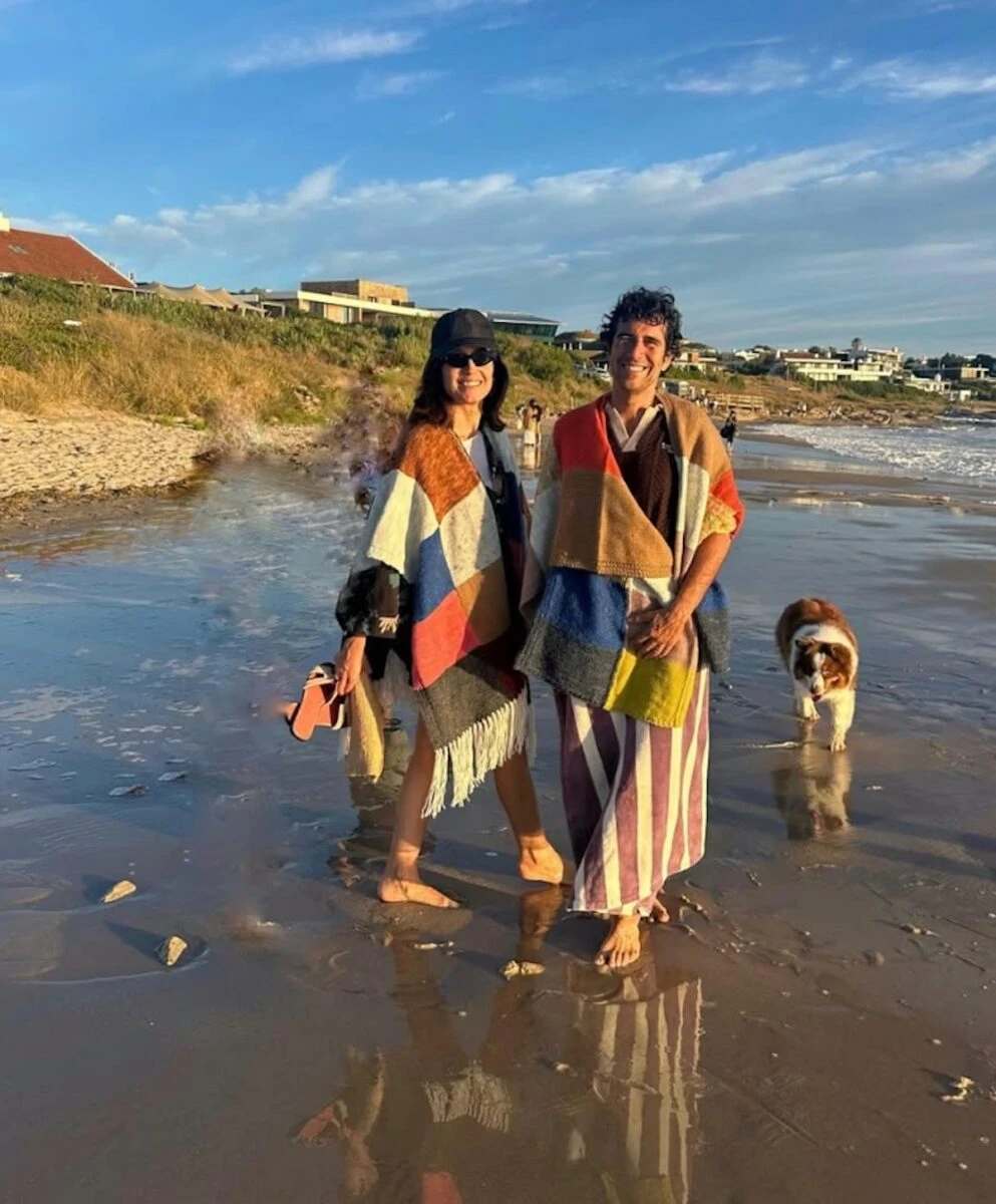Caterina Balivo sorridente in Argentina