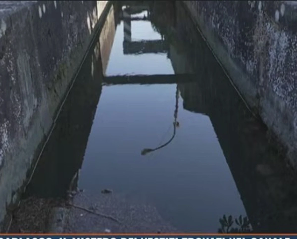Canale irrigua della Lomellina citato nel servizio sul caso Garlasco