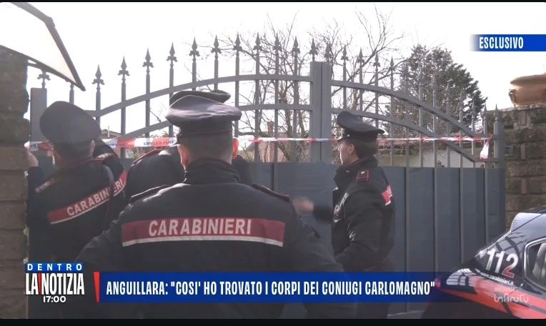 Abitazione ad Anguillara legata alla vicenda dei coniugi Carlomagno