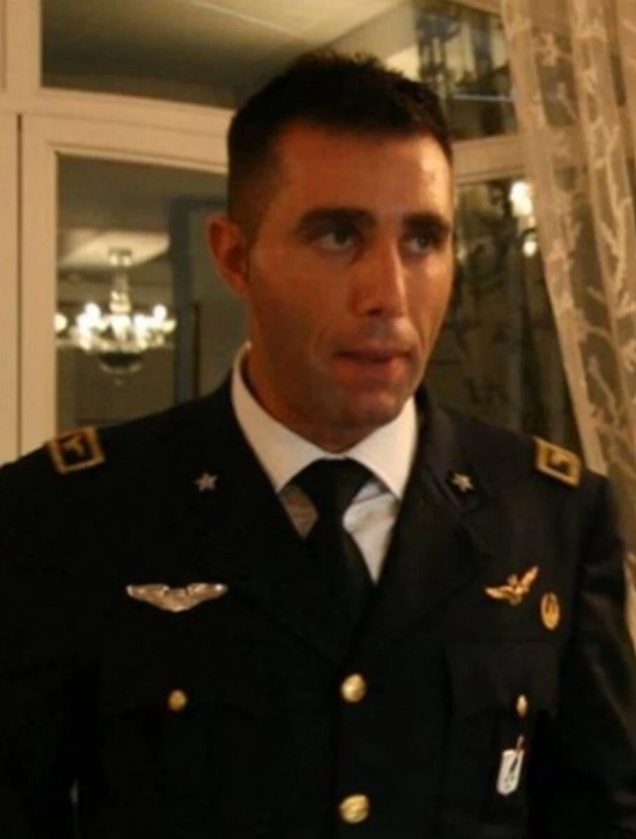 Il maggiore dell'Aeronautica Militare Salvatore Carpitano