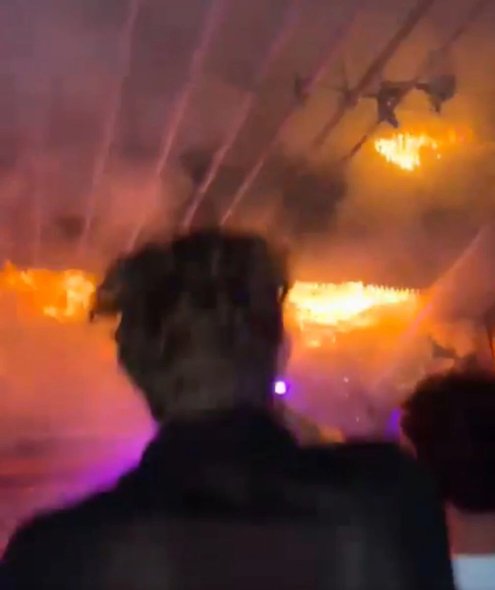 Strutture danneggiate dall'incendio di Crans-Montana