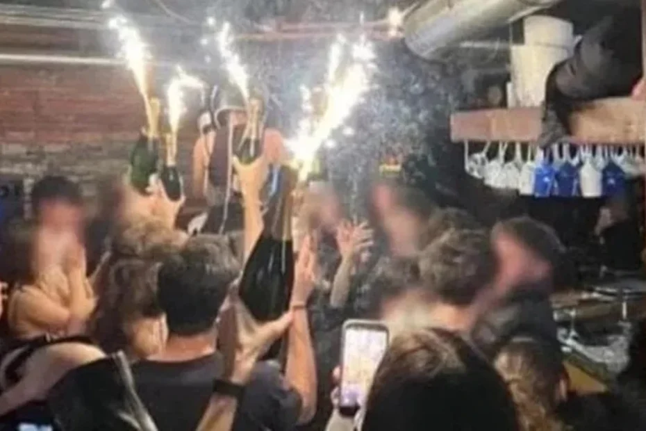 Immagine da Crans-Montana dopo l