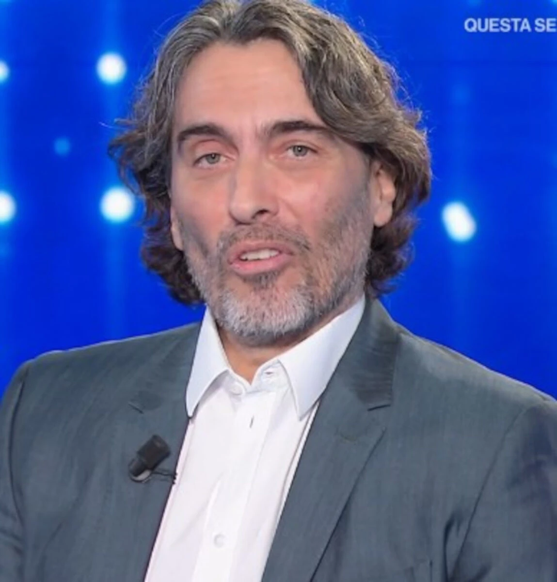 Carlo Ponti Jr durante un intervento televisivo