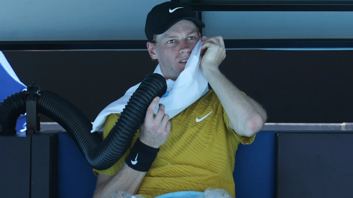 Jannik Sinner e i crampi in campo, ipotesi choc di Nargiso