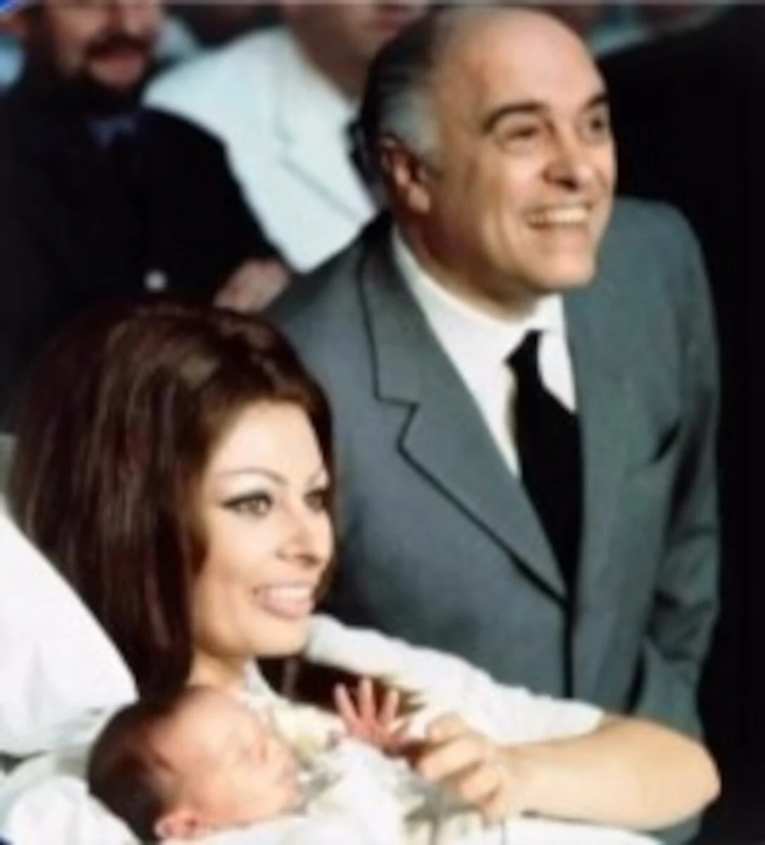 Sophia Loren insieme al figlio Carlo Ponti Jr