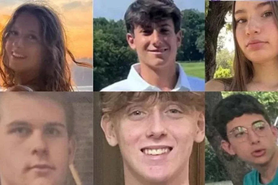 Immagini delle vittime italiane coinvolte nell