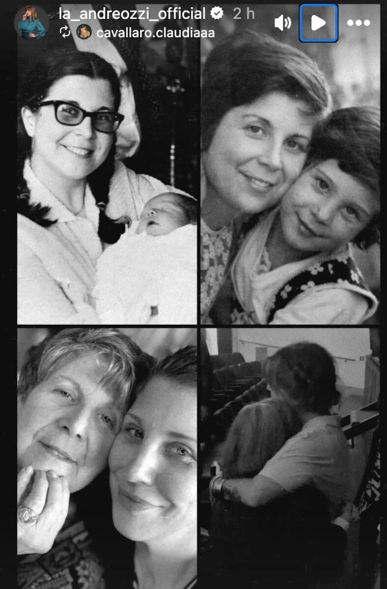 Michela Andreozzi in una fotografia condivisa sui social