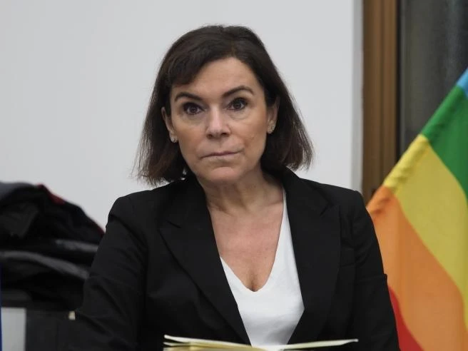 Elly Schlein durante un intervento pubblico