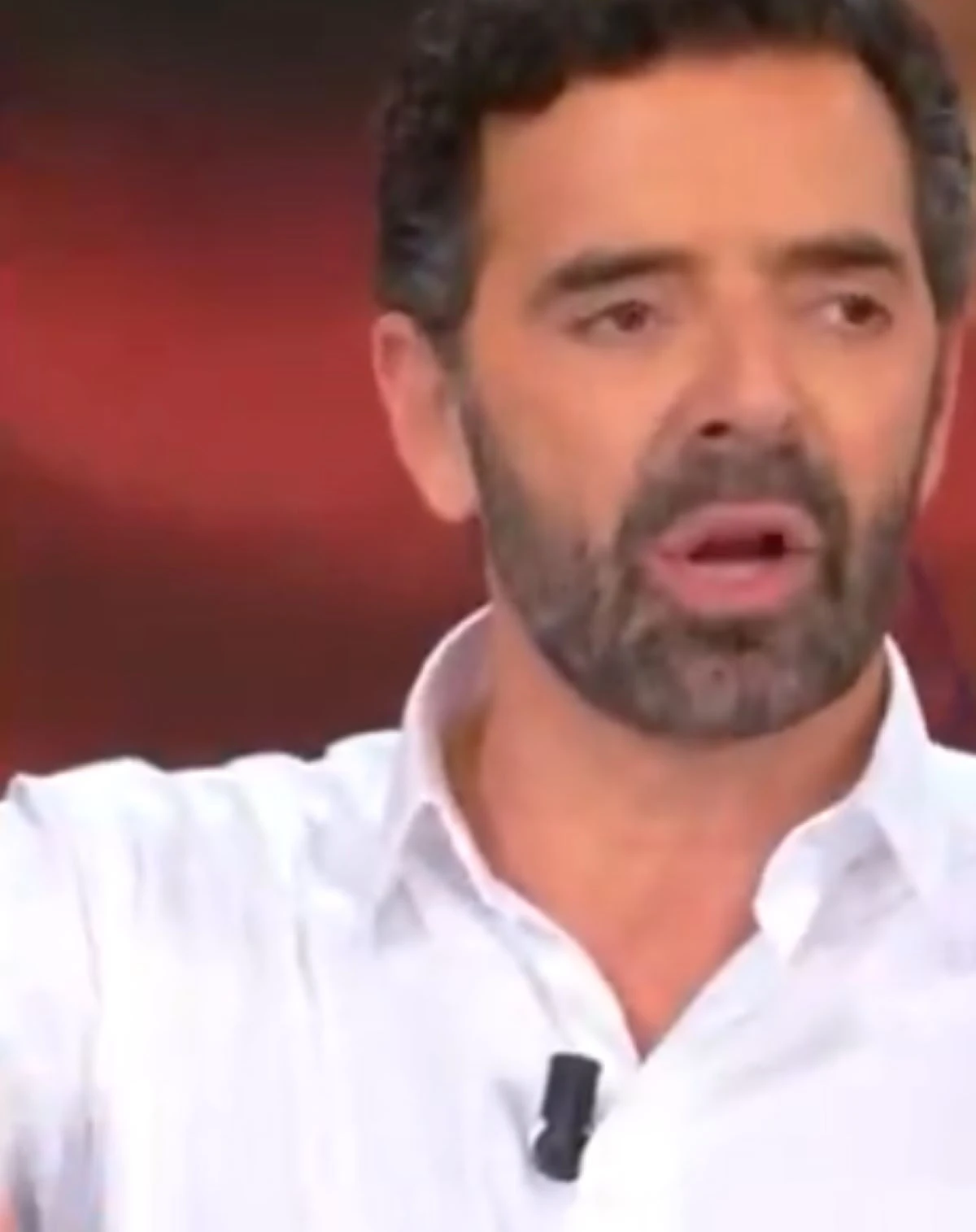 Alberto Matano durante La Vita in Diretta