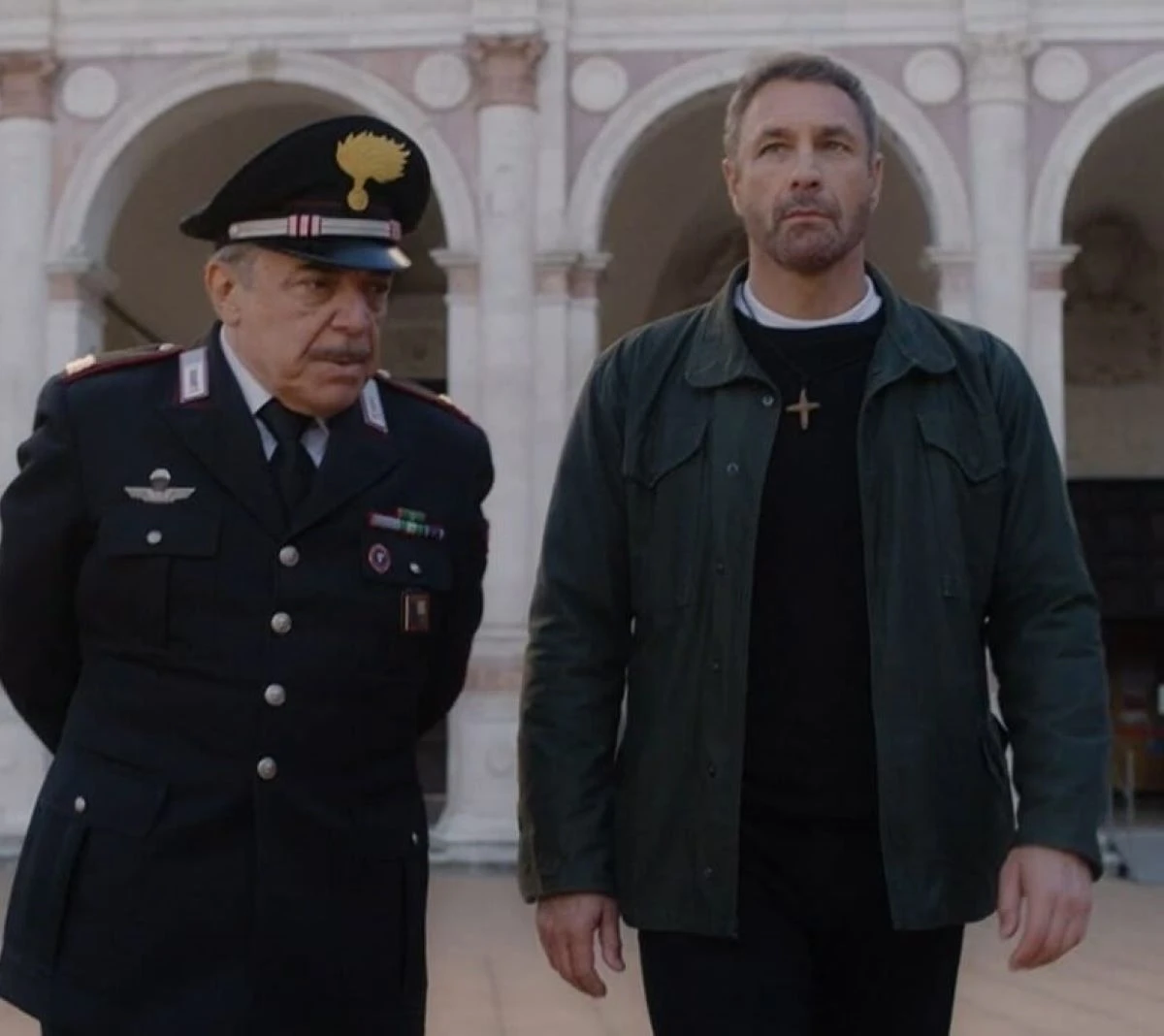 Scena di Don Matteo 15 in onda su Rai 1