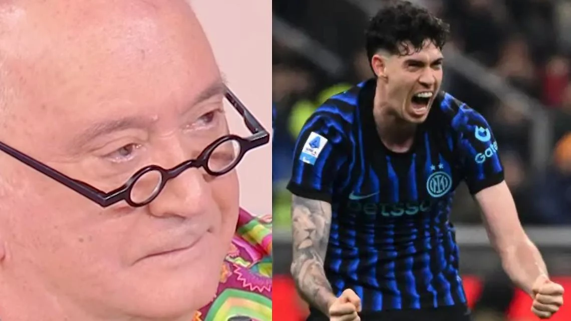 Schermata del post di Johnson Righeira su Instagram con riferimento ad Alessandro Bastoni