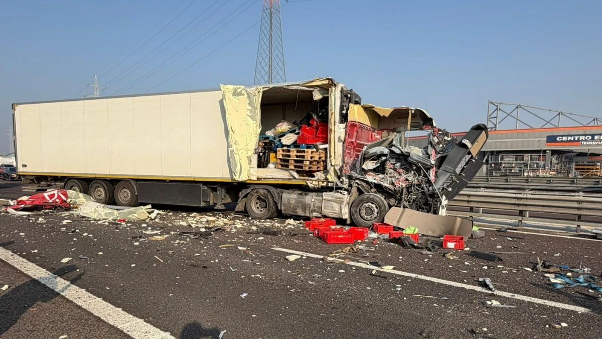 Incidente sull'autostrada A4 nel tratto tra Verona Nord e Verona Sud