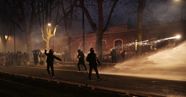 Immagine di repertorio collegata alle indagini sugli scontri a Torino