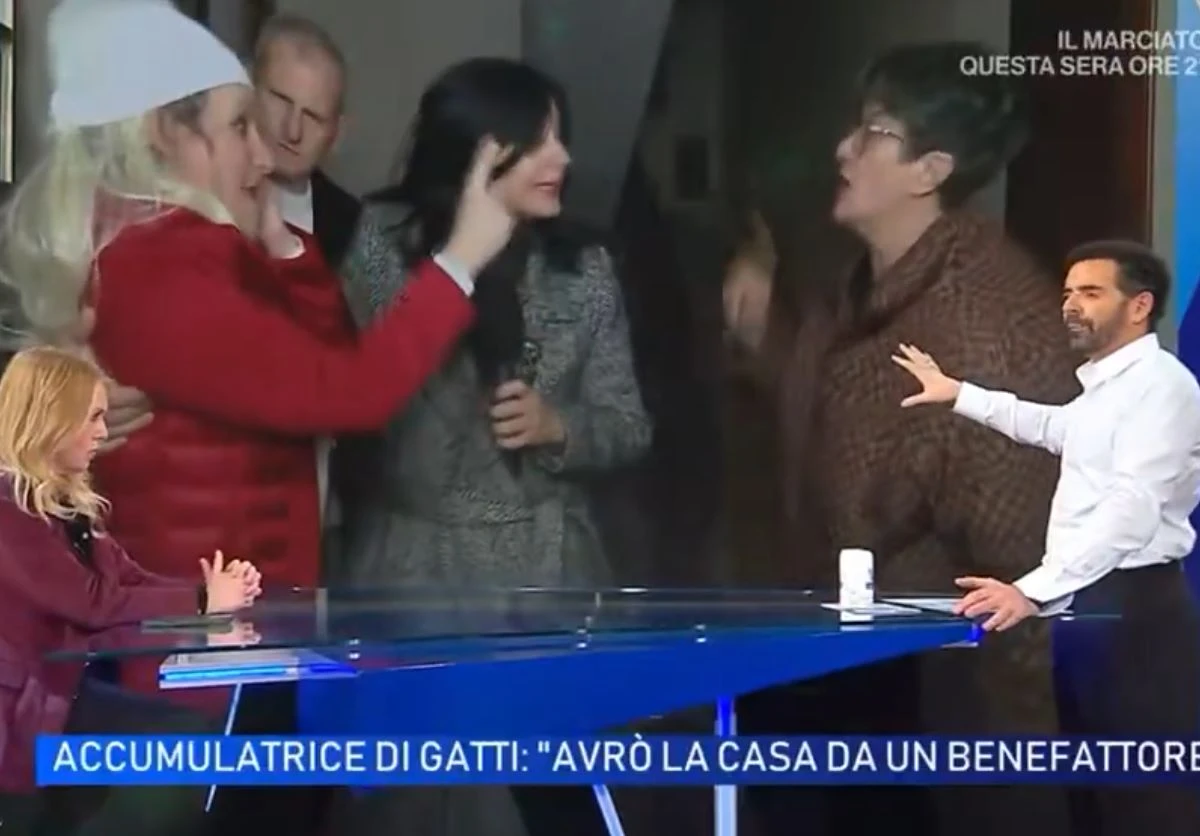 Discussione durante La Vita in Diretta