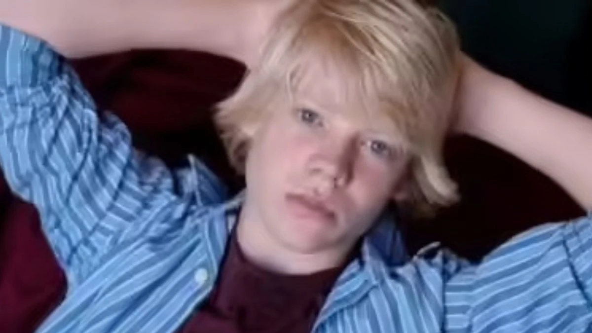 Blake Garrett in una foto diffusa dopo la notizia della morte