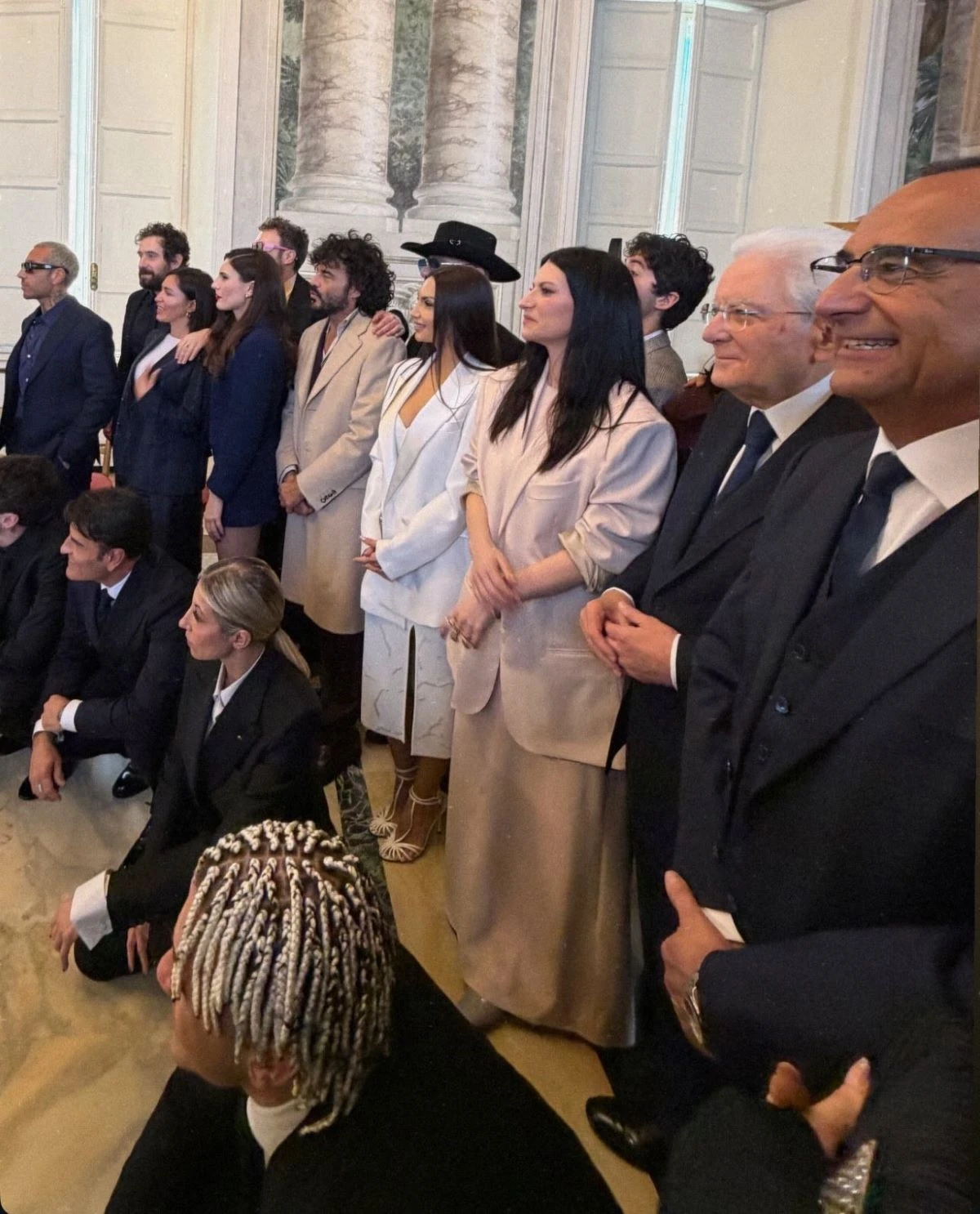 Incontro tra la delegazione di Sanremo 2026 e Sergio Mattarella al Quirinale