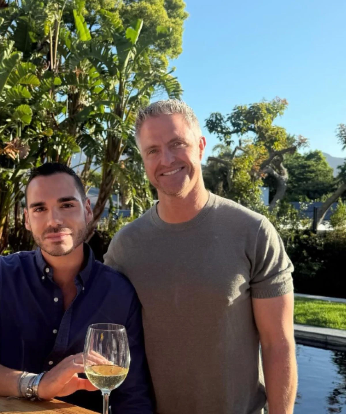 Ralf Schumacher ed Etienne insieme: immagini della coppia