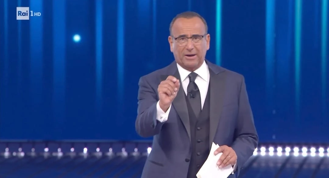 Schermata con la classifica streaming delle canzoni di Sanremo 2026