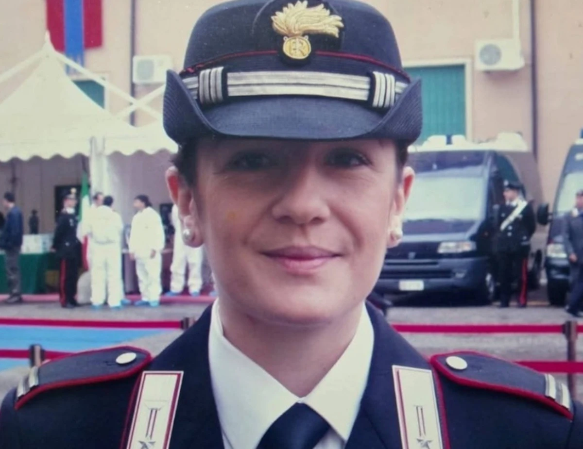 Immagine commemorativa della luogotenente Mariangela Spedicato