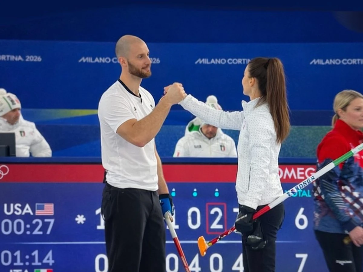Curling Italia-Usa, momento di confronto tra i giocatori