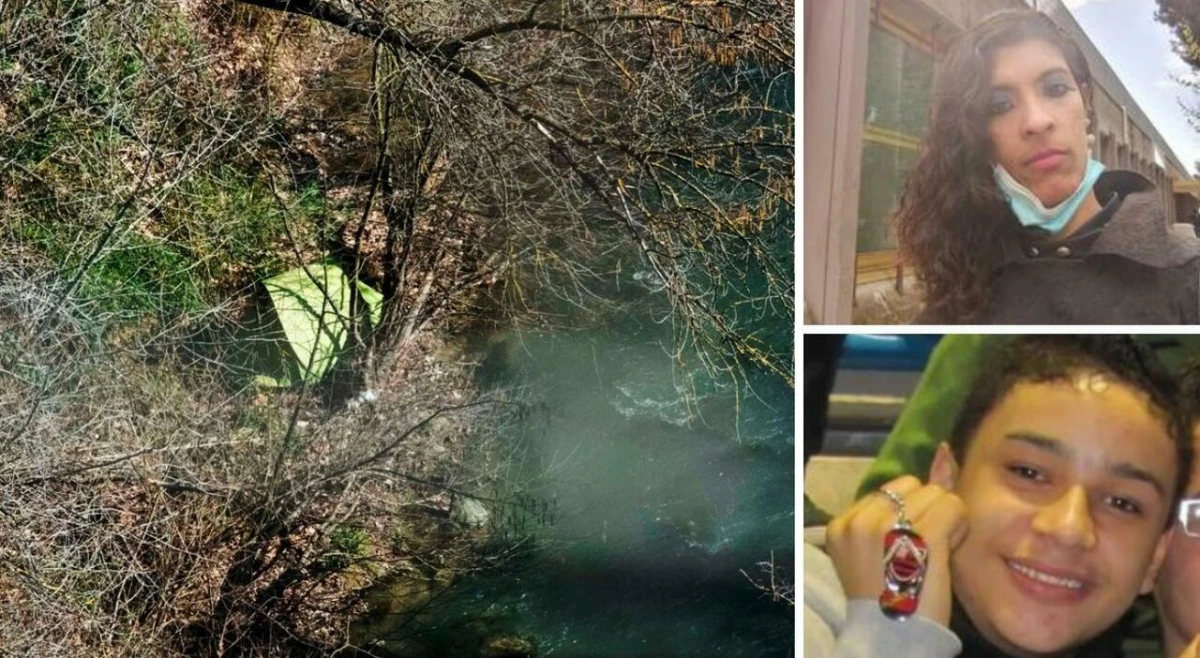 Tenda sotto un ponte ad Ascoli Piceno, area del ritrovamento della coppia