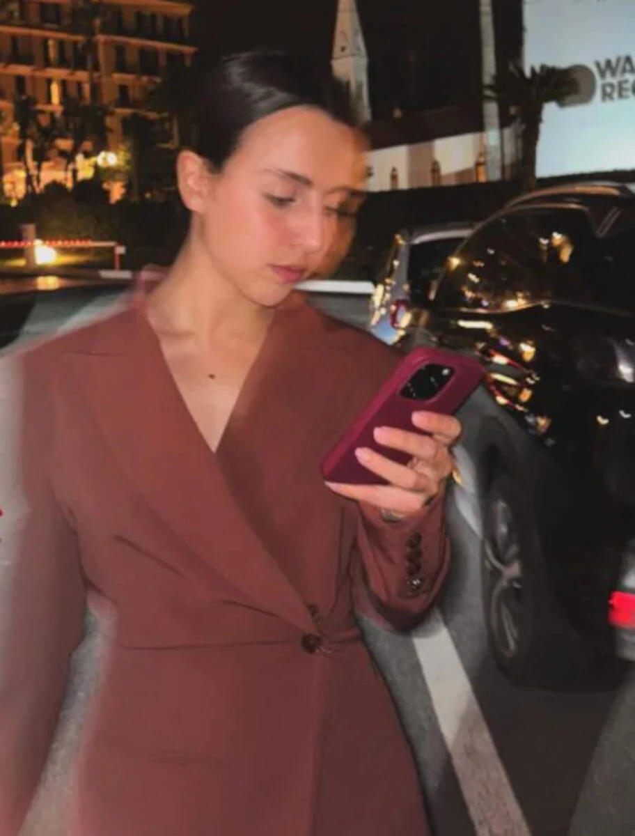 Jolanda Renga tra il pubblico a Sanremo 2026