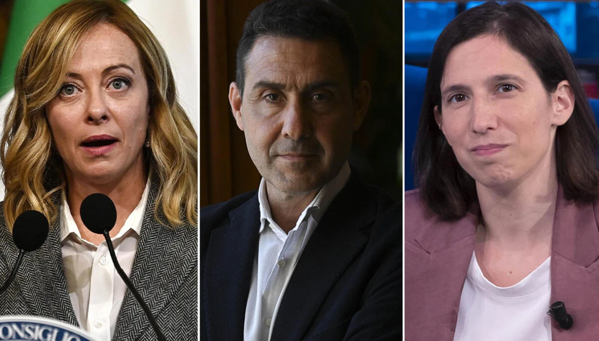 Leader politici: Meloni, Vannacci e Schlein