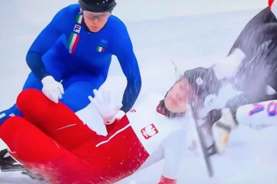 olimpiadi scena terribile